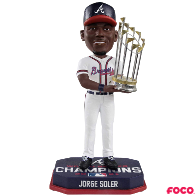 Atlanta Braves 2021 World Series Champions Bobbleheads