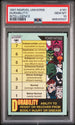 1991 MARVEL UNIVERSE CHECKLIST MARVEL  #162 - PSA 10