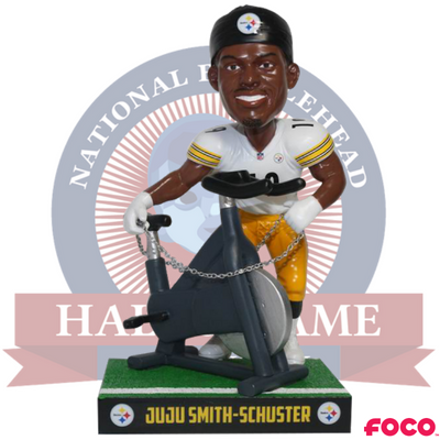 JuJu Smith-Schuster Pittsburgh Steelers Bike Celebration Bobblehead