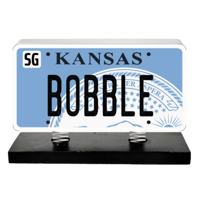 License Plate Bobbles