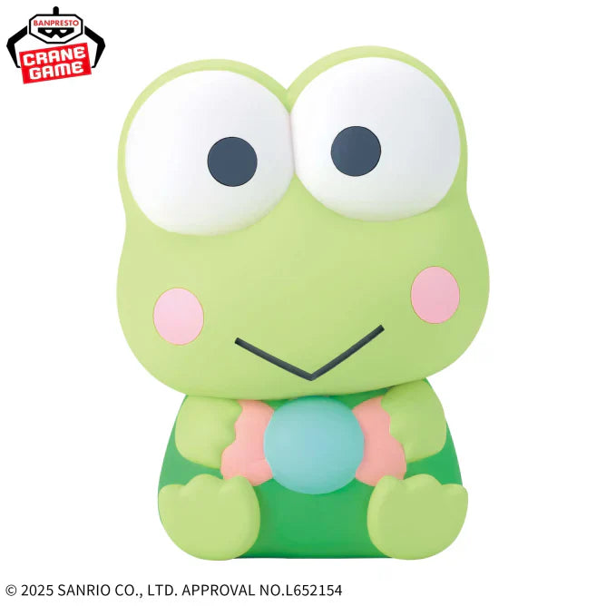 Keroppi Sofvimates Sanrio Characters Figure by Banpresto
