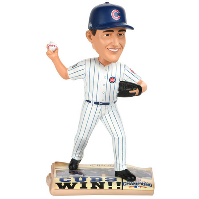 Chicago Cubs 2016 World Series Newspaper Bobbleheads