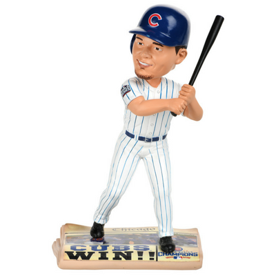 Chicago Cubs 2016 World Series Newspaper Bobbleheads