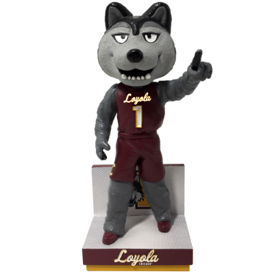 LU Wolf Loyola Ramblers Mascot Bobbleheads