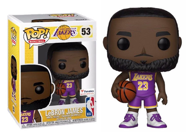 Lebron James (Purple Jersey, Lakers, NBA) 53 - Fanatics Exclusive