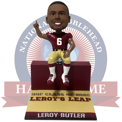 LeRoy Butler LeRoy's Leap College Bobblehead