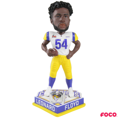Los Angeles Rams Super Bowl LVI 56 Champions Bobbleheads