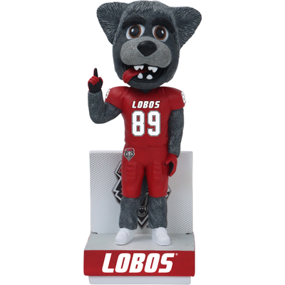 Lobo Louie New Mexico Lobos Mascot Bobblehead