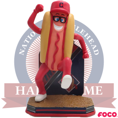 Cleveland Indians Hot Dog Derby Bobbleheads