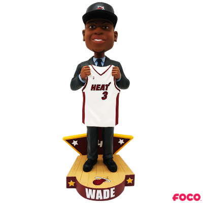Dwyane Wade Miami Heat Career Celebration Bobbleheads