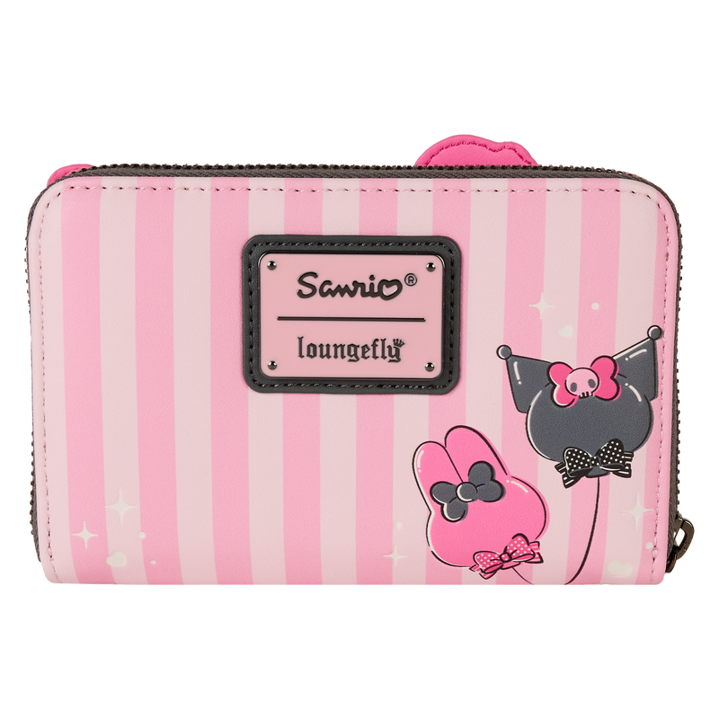 Loungefly Sanrio My Melody & Kuromi Zip Around Wallet