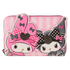Loungefly Sanrio My Melody & Kuromi Zip Around Wallet