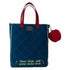 Loungefly Snow White Classic Apple Quilted Velvet Tote Bag With Coin Bag