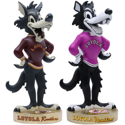 Loyola Ramblers Vintage Bobbleheads