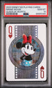 2023 DISNEY 100 PLAYING CARDS MINNIE MOUSE QUEEN OF HEARTS PSA 10