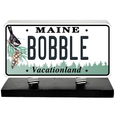 License Plate Bobbles