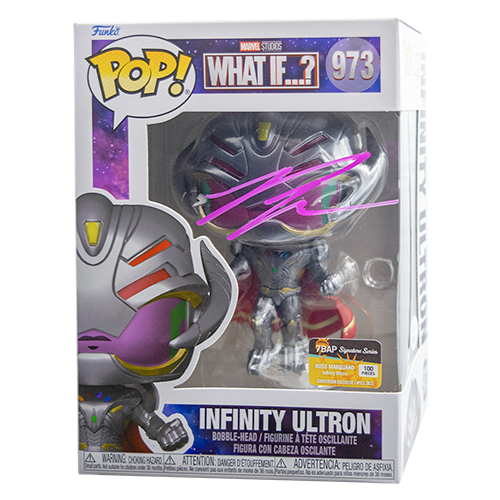 Signature Series Ross Marquand Signed Pop - Infinity Ultron (Marvel What If...?)