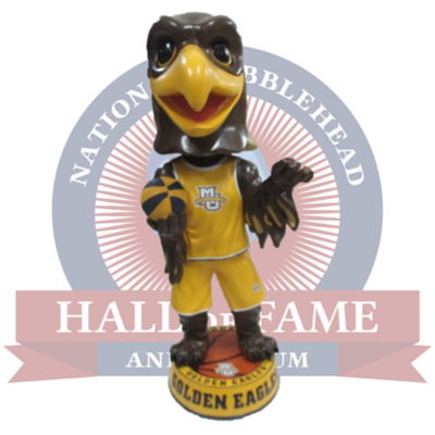 3 Foot Marquette Golden Eagles Mascot Bobblehead