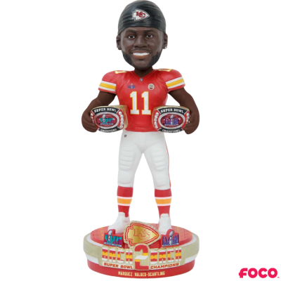 Kansas City Chiefs Super Bowl LVIII 58 Champions Bobbleheads