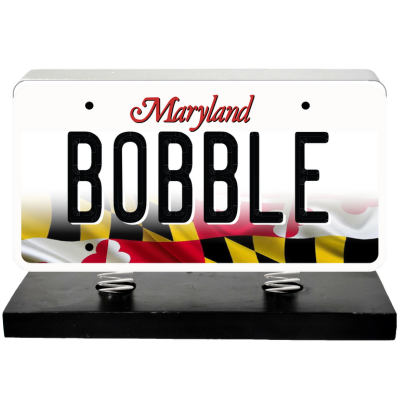 License Plate Bobbles