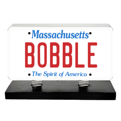 License Plate Bobbles