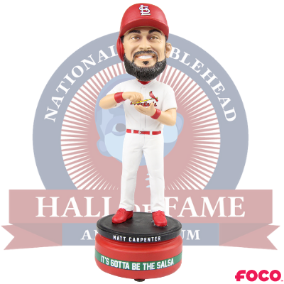 Matt Carpenter St. Louis Cardinals It's Gotta Be The Salsa Bobblehead