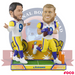 Matthew Stafford and Cooper Kupp Los Angeles Rams Game Winning Touchdown Dual Bobblehead