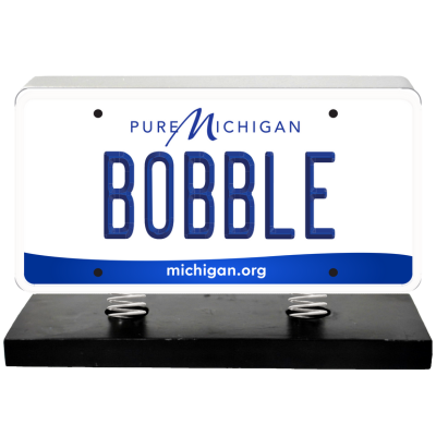 License Plate Bobbles