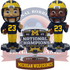 Michigan Wolverines 2023 National Champions Bobbleheads