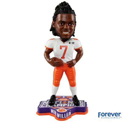 Clemson Tigers NCAA College Football National Champions Bobbleheads