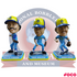 Milwaukee Brewers Mini Set of 3 Legends Bobbleheads