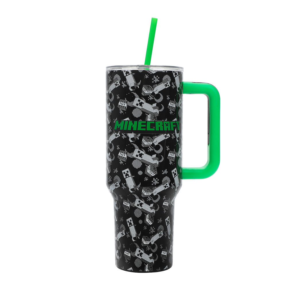 Minecraft Logo 40 oz. Stainless Steel Tumbler