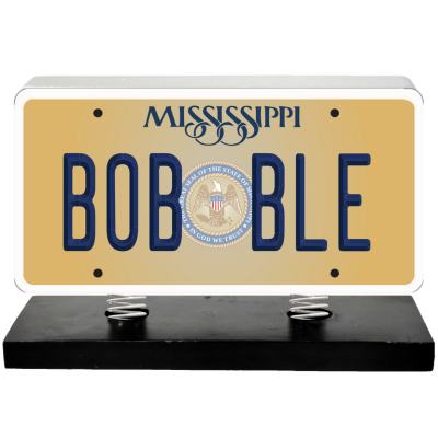 License Plate Bobbles