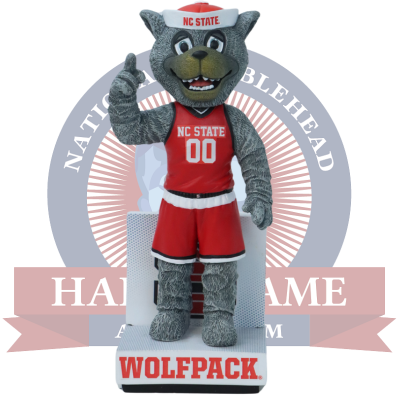 Mr. Wuf North Carolina State Wolfpack Mascot Bobblehead