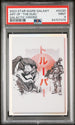 2023 TOPPS CHROME STAR WARS GALAXY GALACTIC VISIONS REIMAGINED ART OF "THE DUEL" GALACTIC VISIONS #GV20 - PSA 9