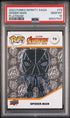 2023 UPPER DECK FUNKO POP MARVEL  SPIDERMAN PLATINUM #73  PSA 10
