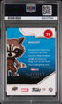2023 UPPER DECK FUNKO POP MARVEL  ROCKET GOLD #75  PSA 10