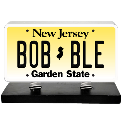License Plate Bobbles