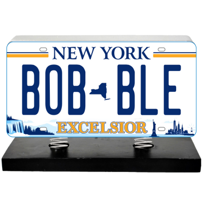 License Plate Bobbles