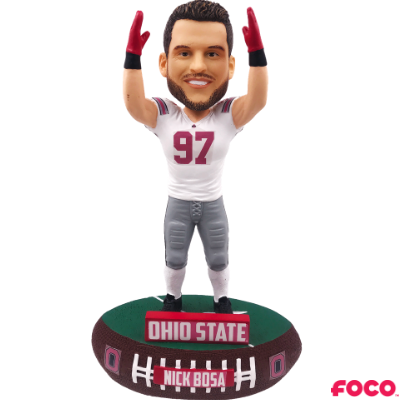 Ohio State Buckeyes O-H-I-O Baller Bobbleheads