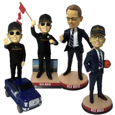Nick Nurse Special Edition Bobbleheads