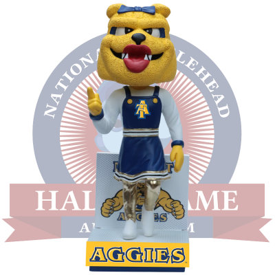 Aggietha North Carolina A&T Lady Aggies Mascot Bobblehead