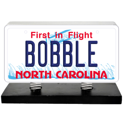 License Plate Bobbles