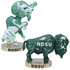 North Dakota State Bison Vintage Bobbleheads