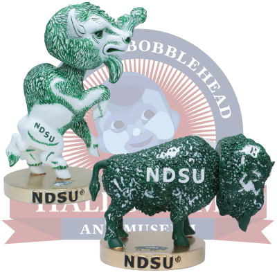 North Dakota State Bison Vintage Bobbleheads