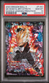 2022 DRAGON BALL SUPER DAWN OF THE Z-LEGENDS SS VEGETA, BRS/STRGTH #P-401 PSA 10