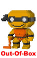 Out-Of-Box Michelangelo (8-Bit Neon, Teenage Mutant Ninja Turtles) 07 - Funko Shop Exclusive
