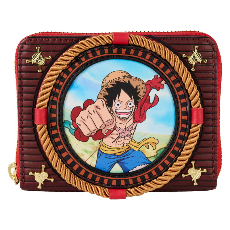 Loungefly One Piece Luffy Zip Around Wallet