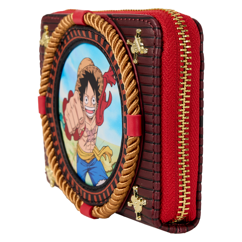 Loungefly One Piece Luffy Zip Around Wallet
