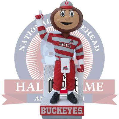 Brutus Buckeye Ohio State Buckeyes Mascot Bobblehead